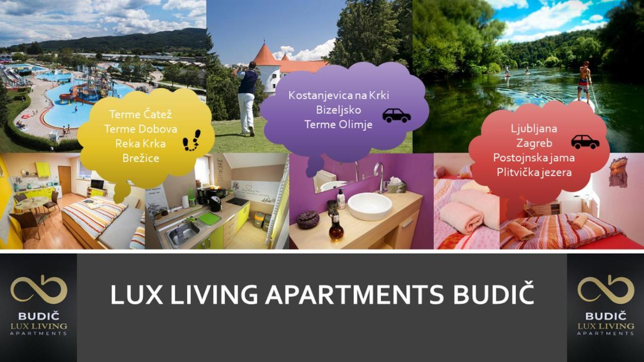 Lux Living Apartments Budic Near Terme Catez Brežice エクステリア 写真